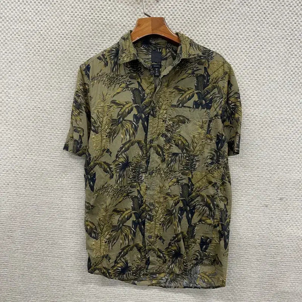 [BUNJANG] H&M Hawaiian Short Sleeve Shirt XS / 에이치앤엠 하와이안 반팔 셔츠 XS D08308