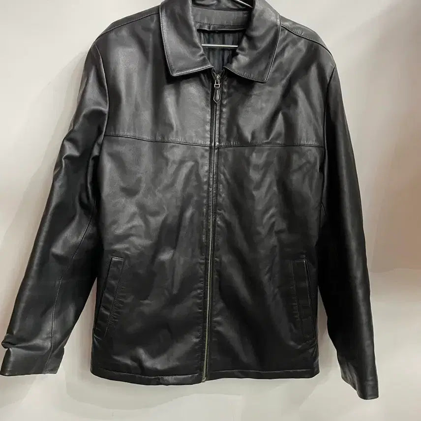 [BUNJANG] ROGATIS Black Leather Jacket 3.0 / [100] 로가디스(ROGATIS) 블랙 가죽 자켓 3.0