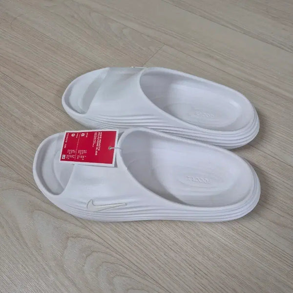 [BUNJANG] Nike React Slide Summit White Sandals / 나이키 리액트 슬라이드 서밋화이트 260