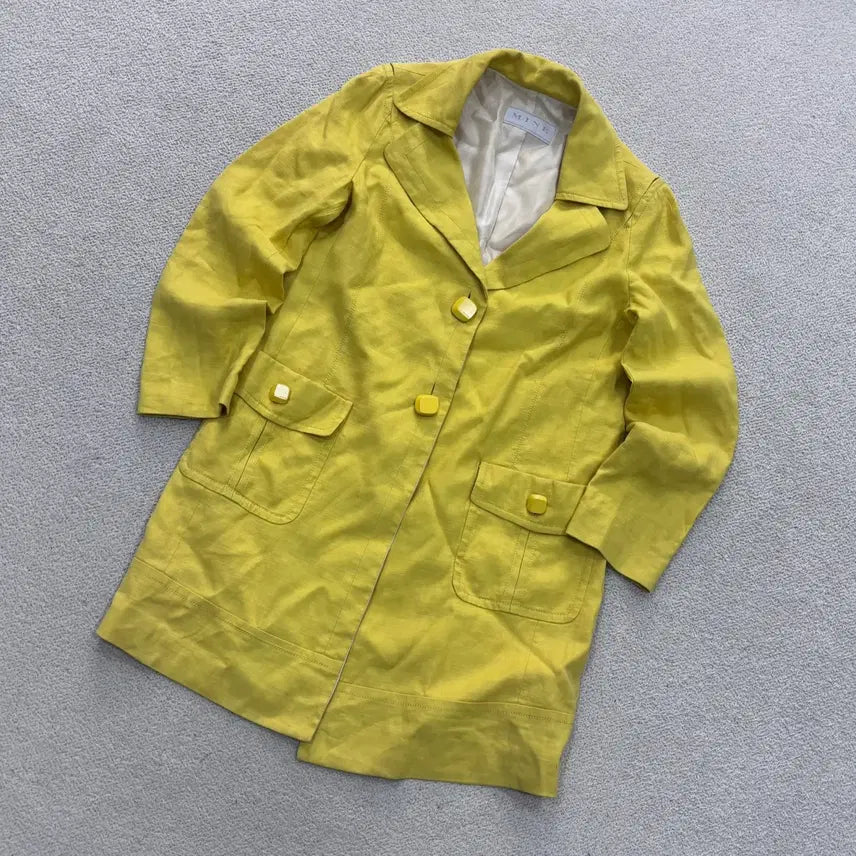 [BUNJANG] Mine Pocket Long Jacket / 88-98-165 한섬 마인 포켓 롱 자켓 0706E