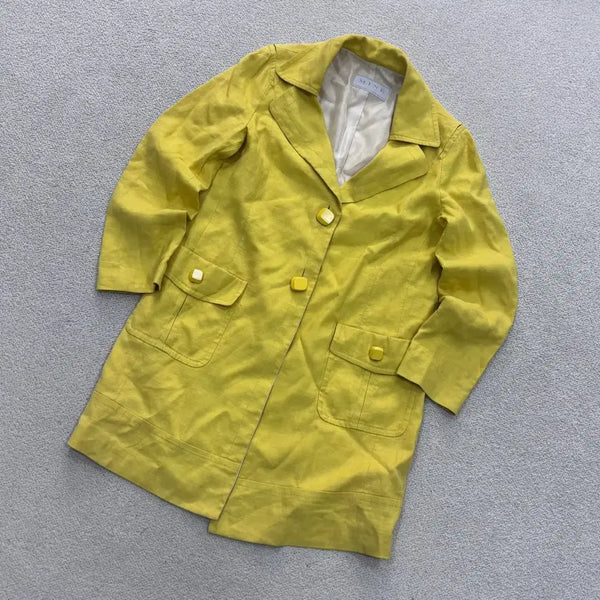 [BUNJANG] Mine Pocket Long Jacket / 88-98-165 한섬 마인 포켓 롱 자켓 0706E