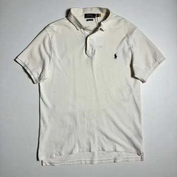 [BUNJANG] Polo Ralph Lauren QR Pony Embroidery Short Sleeve Polo T-Shirt XL / 폴로 랄프로렌 신형 큐알 포니 자수 반팔 카라 티셔츠 R2484