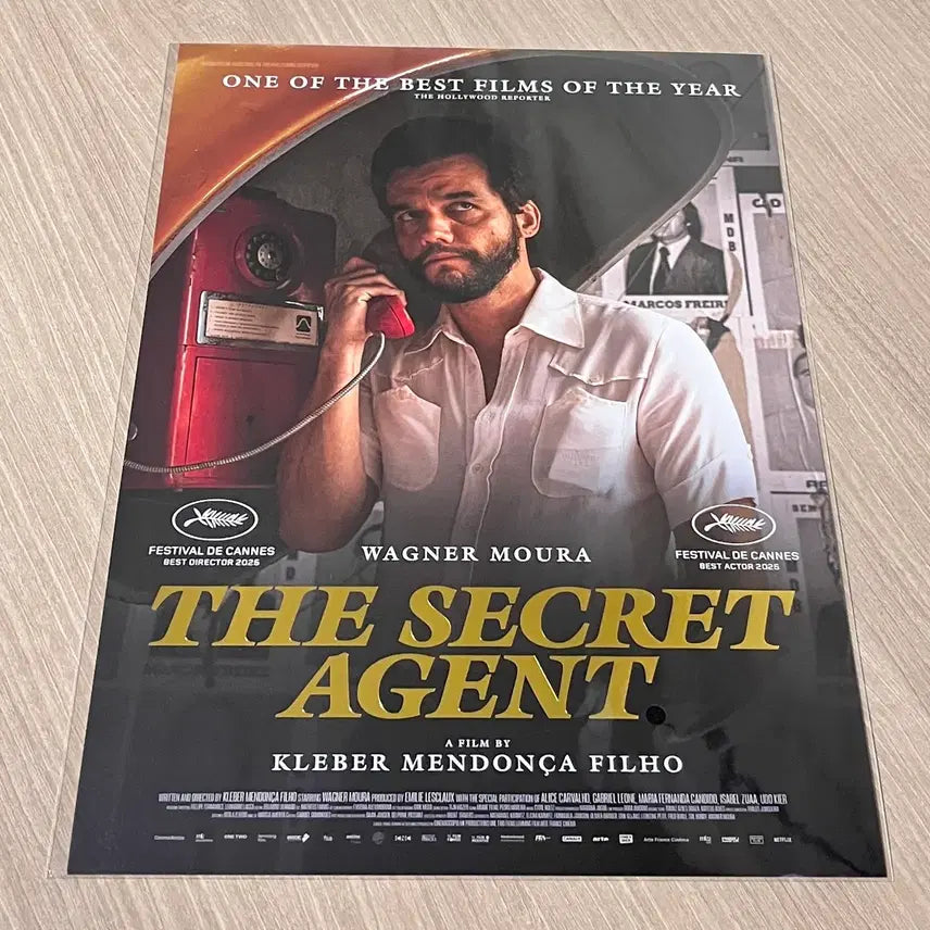 [BUNJANG] Secret Agent Original Poster Sealed / 시크릿 에이전트 오리지널 포스터 미개봉