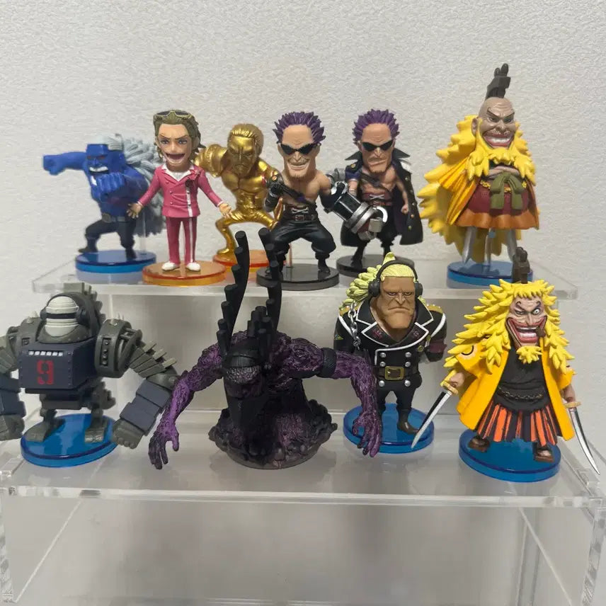 [BUNJANG] One Piece World Collectable Figure Set - Douglas Bullet, Z, Shiki / 원피스 피규어 월콜 더글라스불릿,제트,시키 세트로만 판매