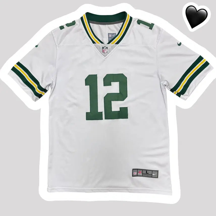 [BUNJANG] Nike NFL Green Bay Packers Rugby Jersey (No. 53) / 나이키 NFL 그린베이 패커스 럭비져지 (No.53)