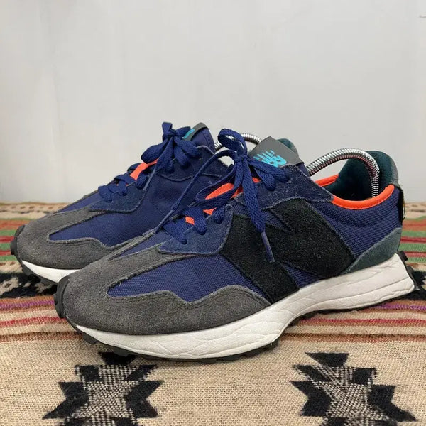 [BUNJANG] New Balance 327 Lagoon Storm Blue Sneakers 255 / 뉴발란스 327 라군 스톰 블루 스니커즈 255 X02132