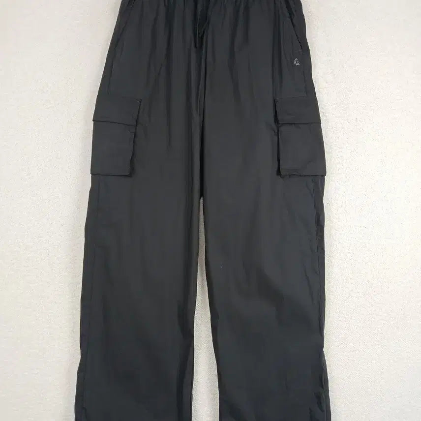 [BUNJANG] MOVE Women's Black Wide Cargo Jogger Pants / MOVE 여성 블랙 와이드 카고 조거 바지(28~30)