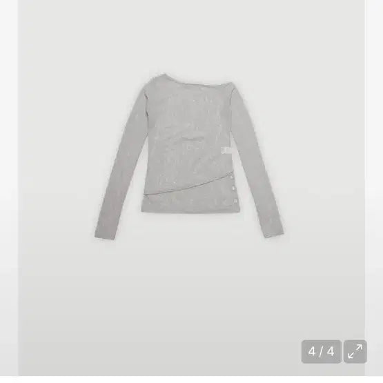 [BUNJANG] Colocynth Layered Button T-shirt / 콜로신스 레이어드 버튼 티셔츠