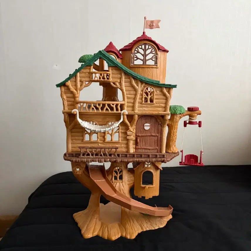 [BUNJANG] Sylvanian Families Adventure Tree House + Cabin Set / 실바니안 어드벤처 트리 하우스 + 오두막집 세트