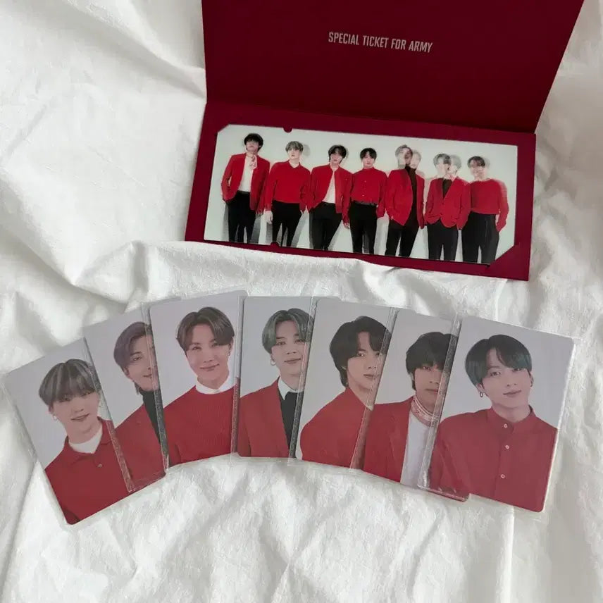 [BUNJANG] BTS Map of the Soul On:E Lenticular Ticket & Card Ticket Bundle Set / 방탄소년단 맵솔 온콘 렌티큘러티켓, 카드티켓 일괄양도