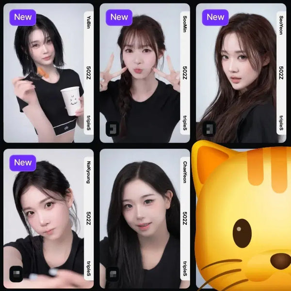 [BUNJANG] TripleS Motion Object CC502 Seoyeon Nakyung Sumi / 트리플에스 모션 오브젝트 양도합니다 MCO CC502 나경 수민