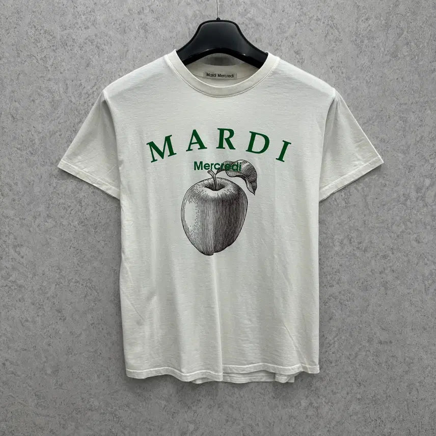 [BUNJANG] Mardi Mercredi Women's Short Sleeve T-Shirt Free Size / FREE 마르디 여자 반팔 티셔츠