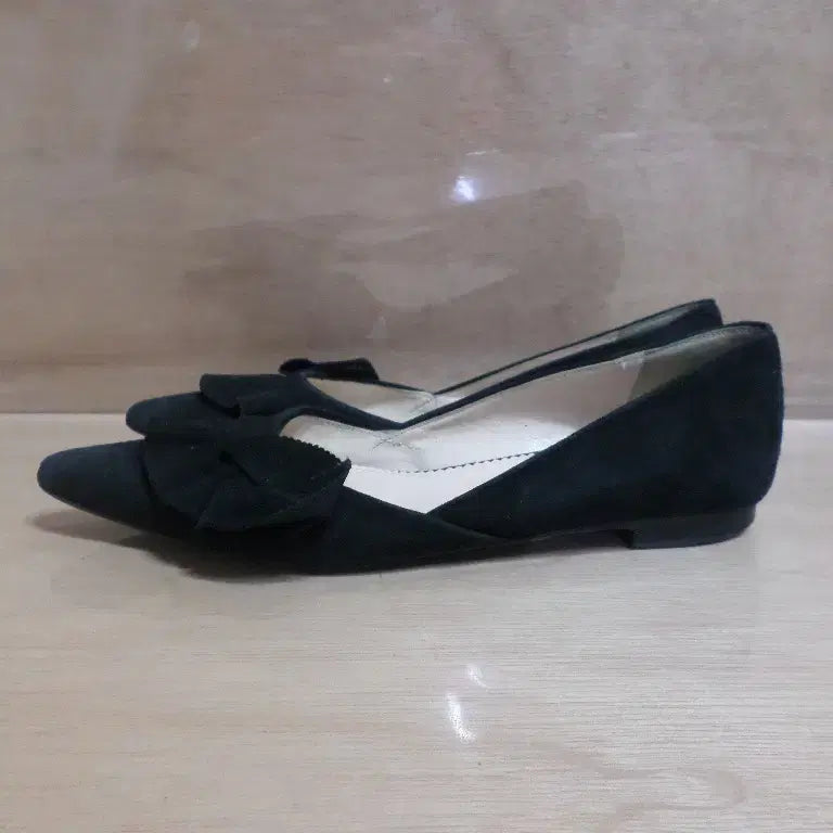 [BUNJANG] SCOMMAGBONNI Suede Flat Shoes Loafers / 후루룩구제2 240 슈콤마보니 스웨이드 플랫슈즈 구두 로퍼 260710