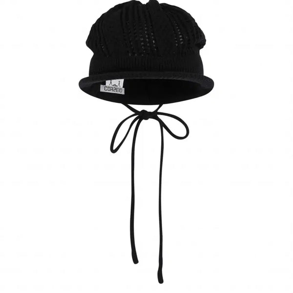 [BUNJANG] Koiseo Crozet Beanie Black / 코이세이오 크로셋 비니 블랙