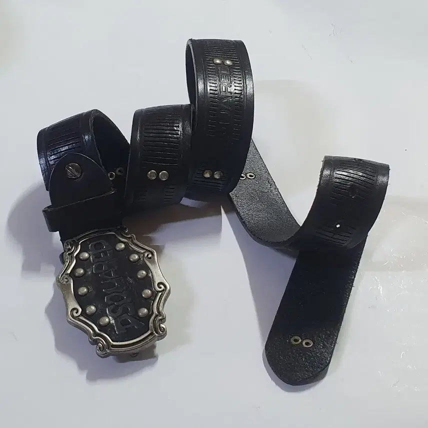 [BUNJANG] DSQUARED2 Men's Full Grain Leather Vintage Belt / DSQUARED2 디스퀘어드2 남성 통가죽 빈티지벨트 칭찬은고래도춤추게