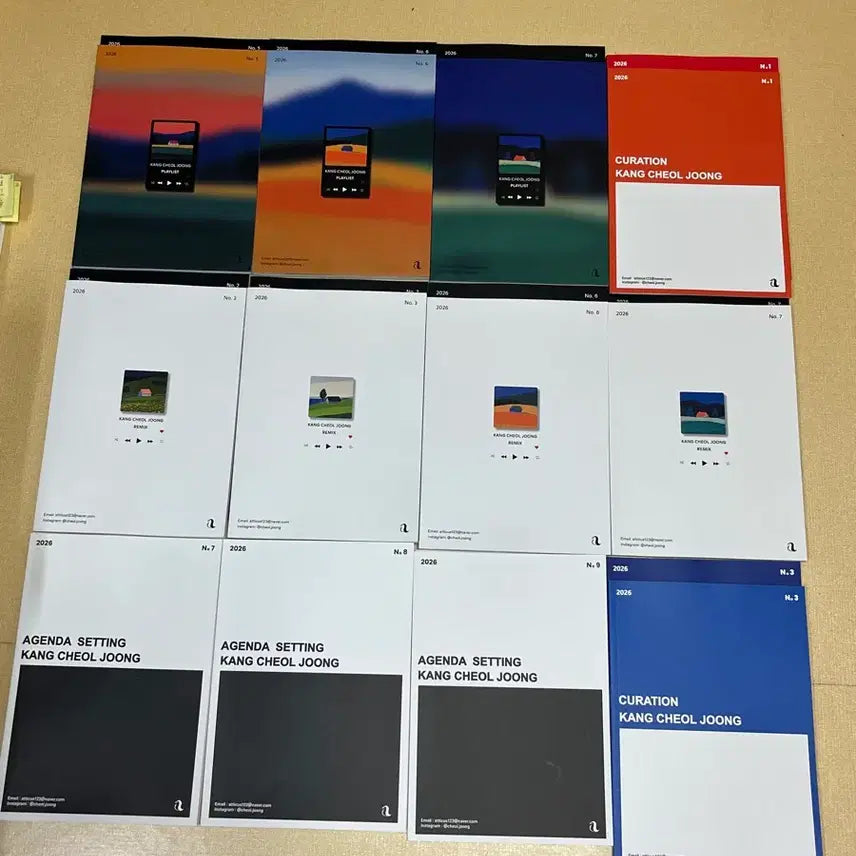 [BUNJANG] 2026 Kang Chul-jung Textbook Bundle (12 Books) / [12권] 2026 시대인재 강철중 교재모음