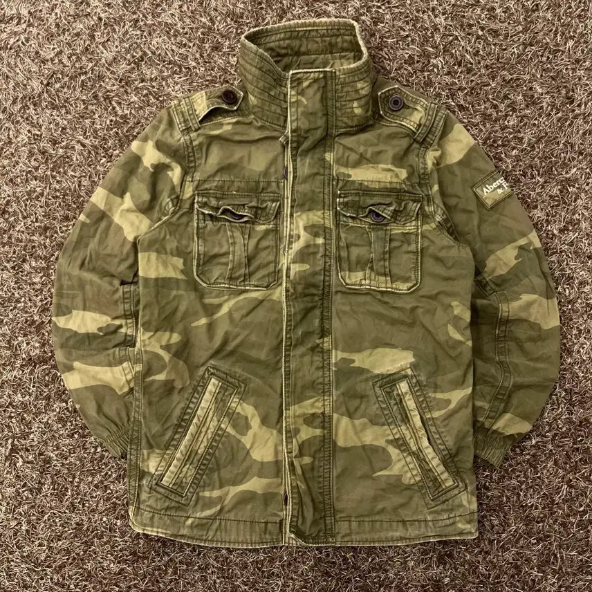 [BUNJANG] Abercrombie & Fitch Camo Military Field Jacket / M 아베크롬비 카모 밀리터리 야상 필드 자켓