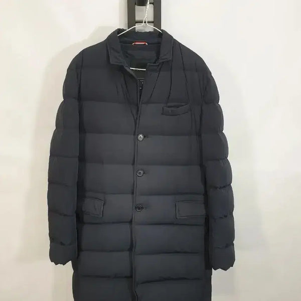 [BUNJANG] Il Corsso Padded Down Coat Black Men's Size 105 / 일꼬르소 패딩 다운 코트 블랙 남성 105
