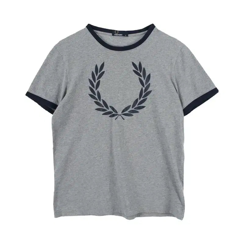 [BUNJANG] Fred Perry Cotton Logo Ringer T-Shirt Men's M / 프레드페리 (MEN - M) 코튼 로고 링거 반팔 티셔츠