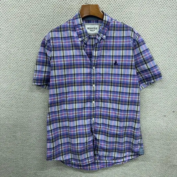 [BUNJANG] Beanpole Short Sleeve Shirt 100 / 빈폴 반팔 셔츠 100 D08377