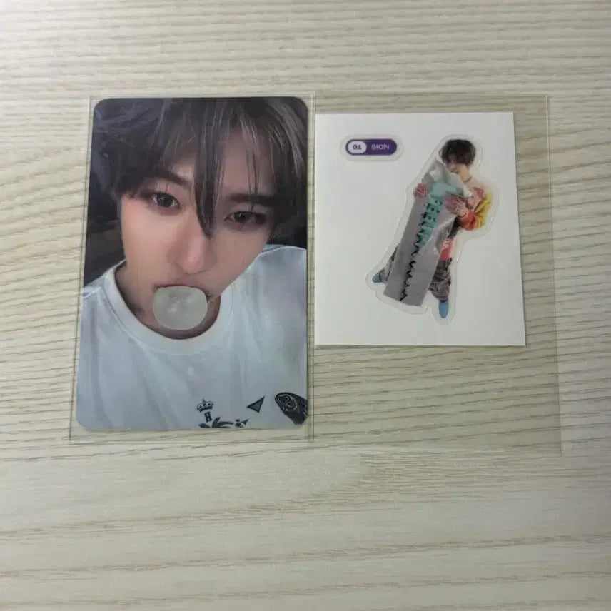 [BUNJANG] NCT WISH Sion Bundle Set Photocard Stickers / 일괄) 엔시티 위시 시온 포카 띠부씰 팝팝 위츄 팝츄