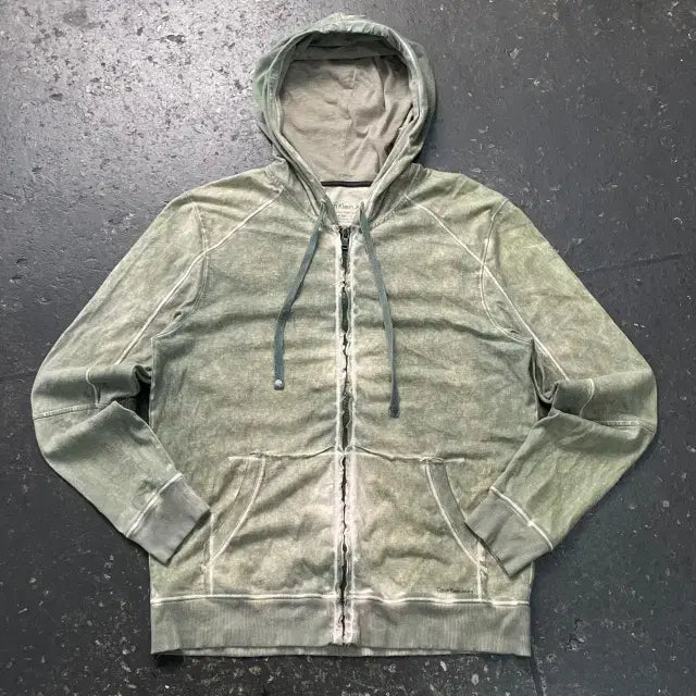 [BUNJANG] Calvin Klein 100 Hoodie Zip-Up / 100 캘빈클라인 후드집업