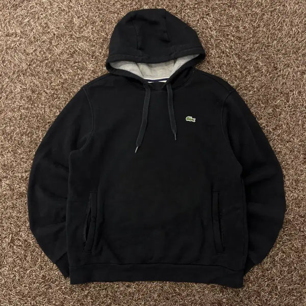 [BUNJANG] Lacoste Hooded Zip-Up Sweatshirt / L 라코스테 후드집업