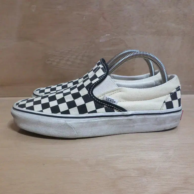 [BUNJANG] Vans Checkerboard Slip-On Sneakers / 후루룩구제2 245 반스 체커보드 슬립온 운동화 260710