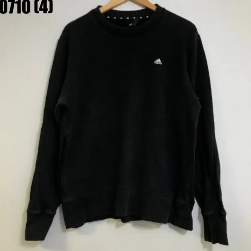 [BUNJANG] Adidas Crewneck Sweatshirt Black / 아디다스 맨투맨 블랙