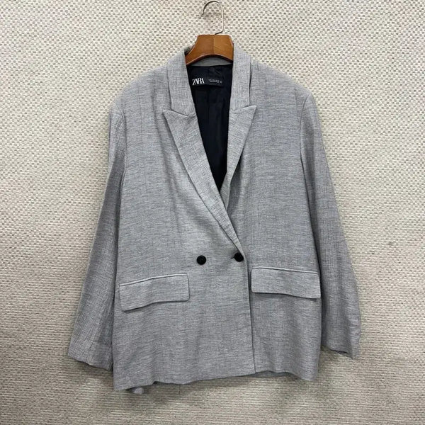 [BUNJANG] Zara Spring Blazer Jacket L / 자라 ZARA 봄 블레이저 자켓 L D08341