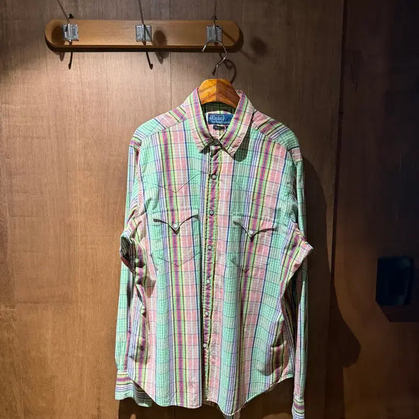 [BUNJANG] Polo Ralph Lauren Multicolor Western Shirt M / [L] 폴로 Polo Ralph Lauren 멀티컬러 웨스턴 셔츠