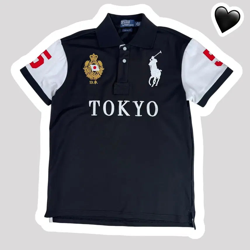 [BUNJANG] Polo Ralph Lauren Chief Keef Big Pony Tokyo Short Sleeve Polo Shirt / 폴로 랄프로렌 치프키프 빅포니 도쿄 반팔카라티 (No.67)