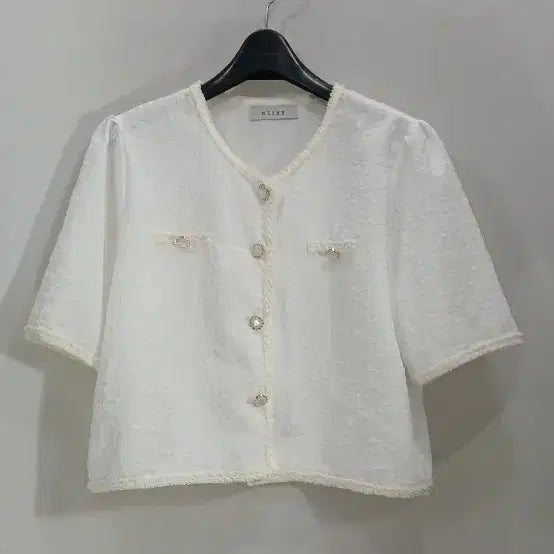 [BUNJANG] Clizy Short Sleeve Jacket / Clizy 반팔 자켓