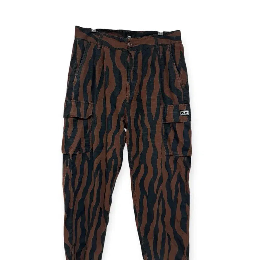 [BUNJANG] OBEY Pattern Cargo Pants / OBEY 오베이 패턴 카고 팬츠