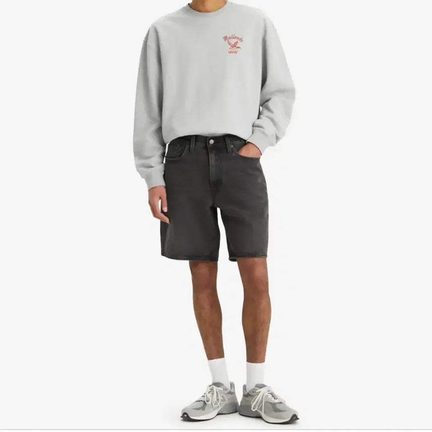 [BUNJANG] Levi's 468 Stay Loose Shorts / [36] 리바이스 468 스테이 루즈 쇼츠 반바지 A8461-0006