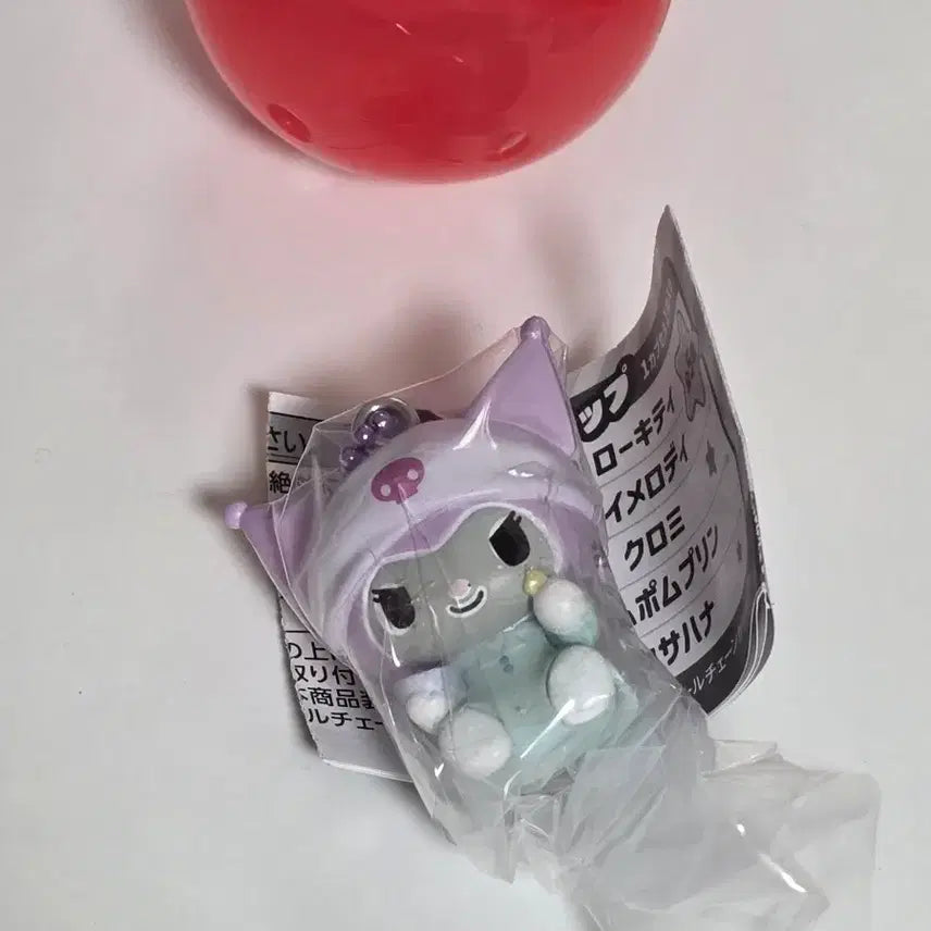[BUNJANG] Sanrio Kuromi GRWM Mascot Charm Keychain / [산리오] 쿠로미 GRWM 마스코트 참 키링