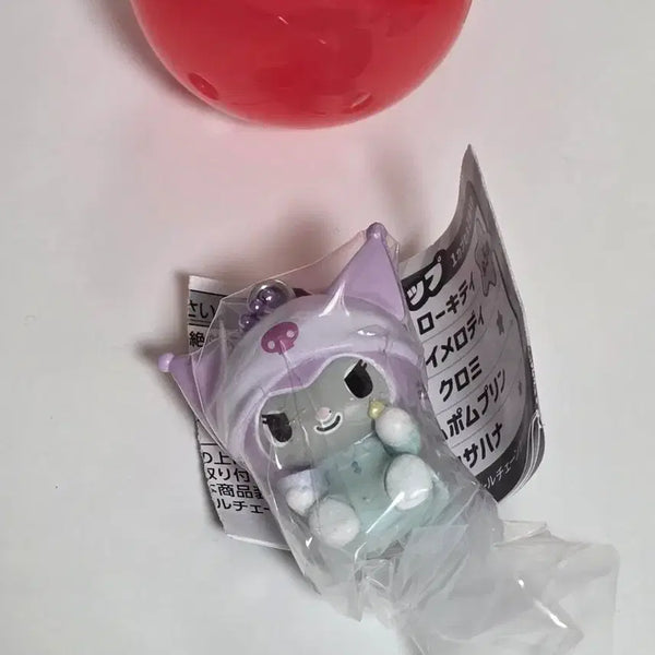 [BUNJANG] Sanrio Kuromi GRWM Mascot Charm Keychain / [산리오] 쿠로미 GRWM 마스코트 참 키링