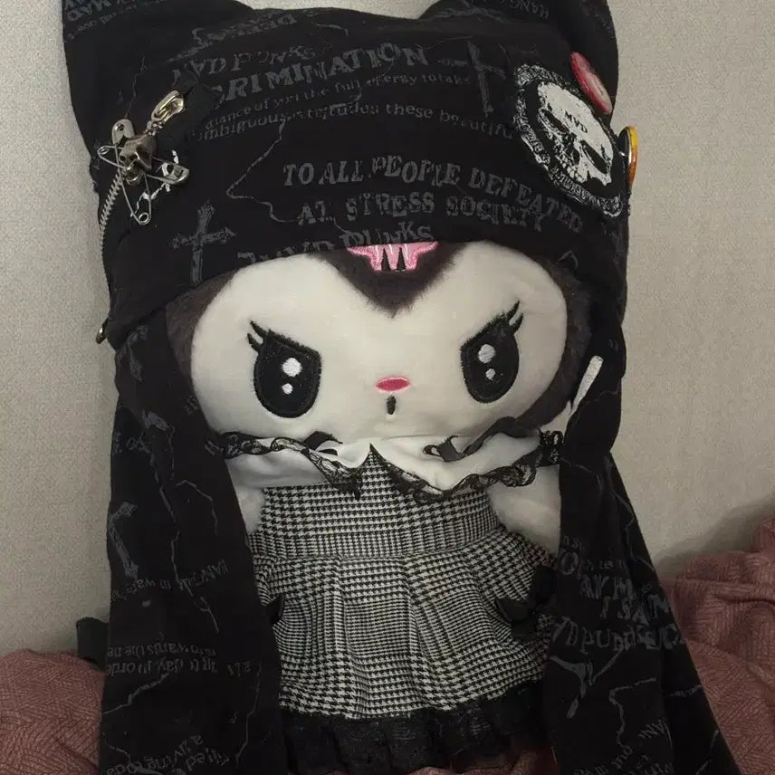 [BUNJANG] Madpunk Nekomimi Beanie Hat / 매드펑크 네코미미 모자