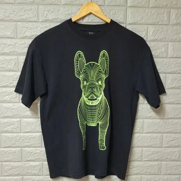 [BUNJANG] LifeWork Big Ladock Short Sleeve T-Shirt Size S / 라이프워크 빅라독 반팔티
