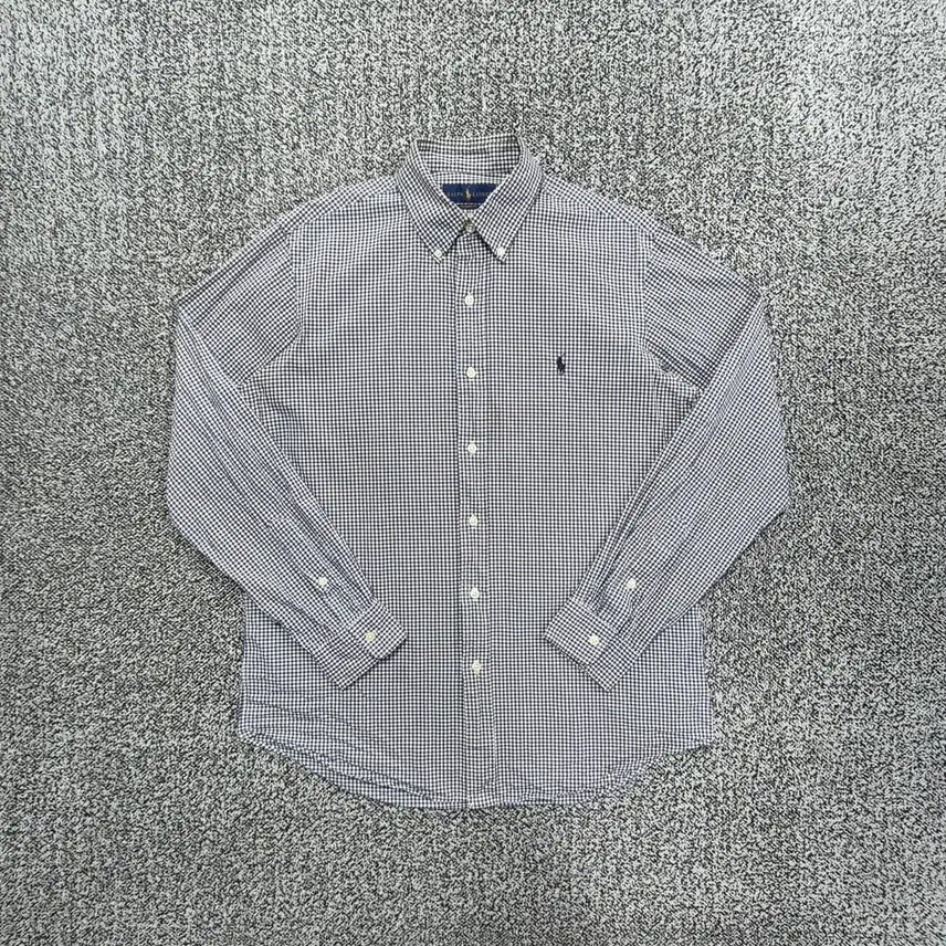 [BUNJANG] Vintage Polo Ralph Lauren Gingham Check Button-Down Long-Sleeve Shirt / 빈티지9. 폴로랄프로렌 깅엄 체크 버튼다운 긴팔 셔츠