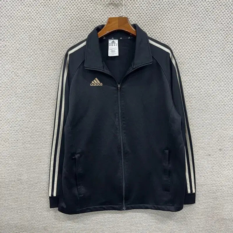 [BUNJANG] Adidas Track Top Zip-Up Jersey L / 아디다스 트랙탑 져지 집업 L D08372