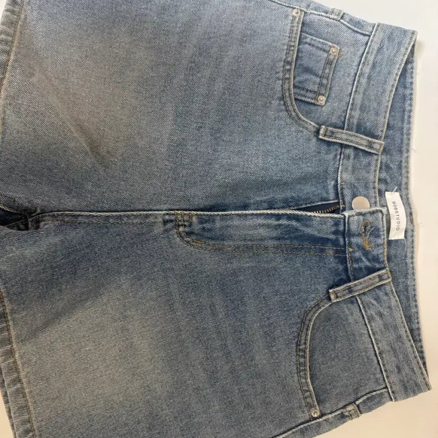 [BUNJANG] FOB Studios Denim Short Pants Blue / 포브스튜디오 데님 숏팬츠 블루