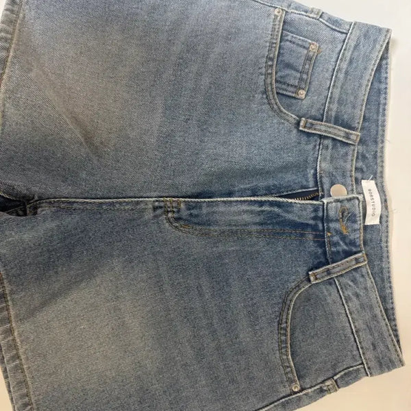[BUNJANG] FOB Studios Denim Short Pants Blue / 포브스튜디오 데님 숏팬츠 블루