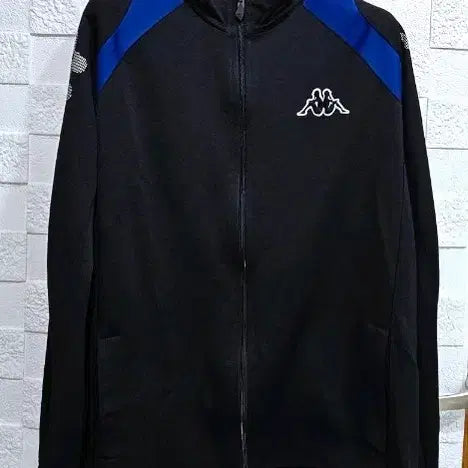 [BUNJANG] Kappa Track Top Jersey Black Blue L / 카파 트랙탑 져지 블랙 블루 L