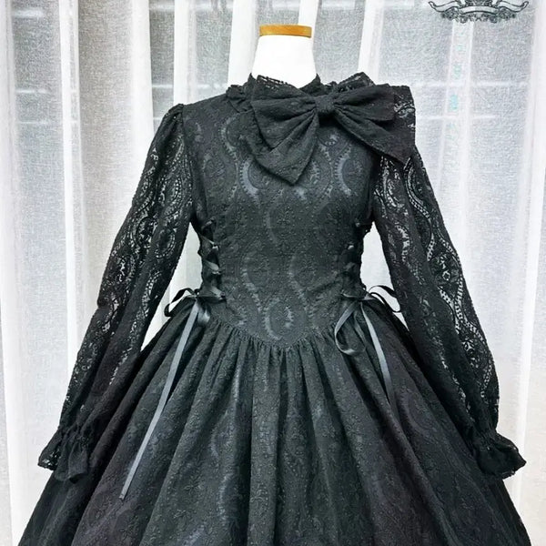 [BUNJANG] Leaf Lolita Dress XL Size / 리프 로리타드레스