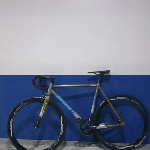 [BUNJANG] Guns Metal L Size Fixed Gear Bicycle / 브레이크있는 건메탈 L사이즈 급처
