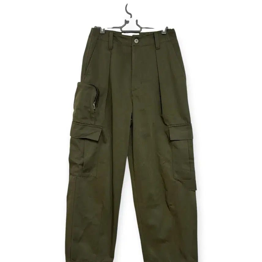 [BUNJANG] Tonywack Khaki Wide Cargo Pants / 토니웩 카키 와이드 카고 팬츠