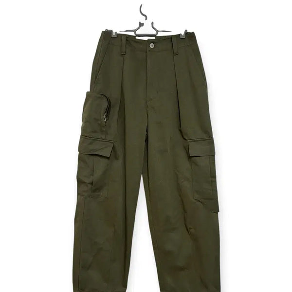 [BUNJANG] Tonywack Khaki Wide Cargo Pants / 토니웩 카키 와이드 카고 팬츠