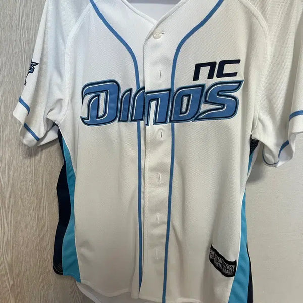 [BUNJANG] NC Dinos Baseball Uniform Sky Blue Size 95 / Nc다이노스 야구 유니폼 노마킹 하늘 파랑