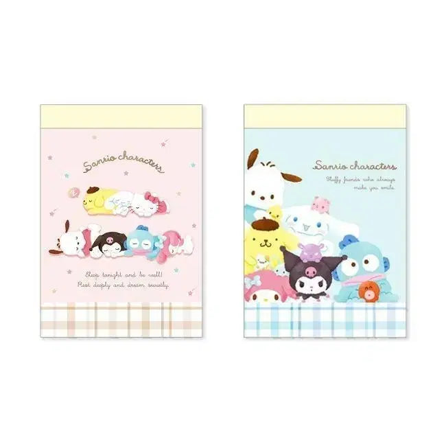[BUNJANG] Sanrio Characters Mini Memo Pad / 산리오캐릭터즈 미니 메모지 메모장
